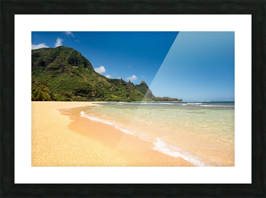 Tunnels beach on the north shore Kauai Impression et Cadre photo