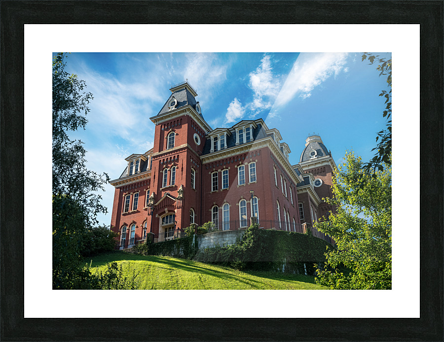 Side of Woodburn Hall at WVU Impression et Cadre photo