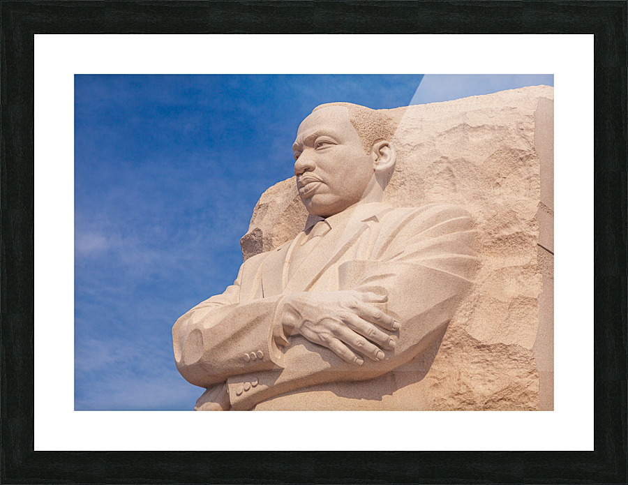 Martin Luther King Monument DC Picture Frame print