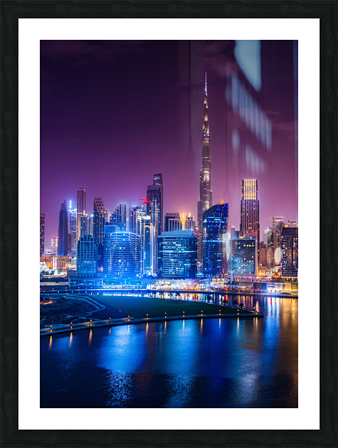 Offices and apartments of Dubai Business Bay and Downtown Impression et Cadre photo