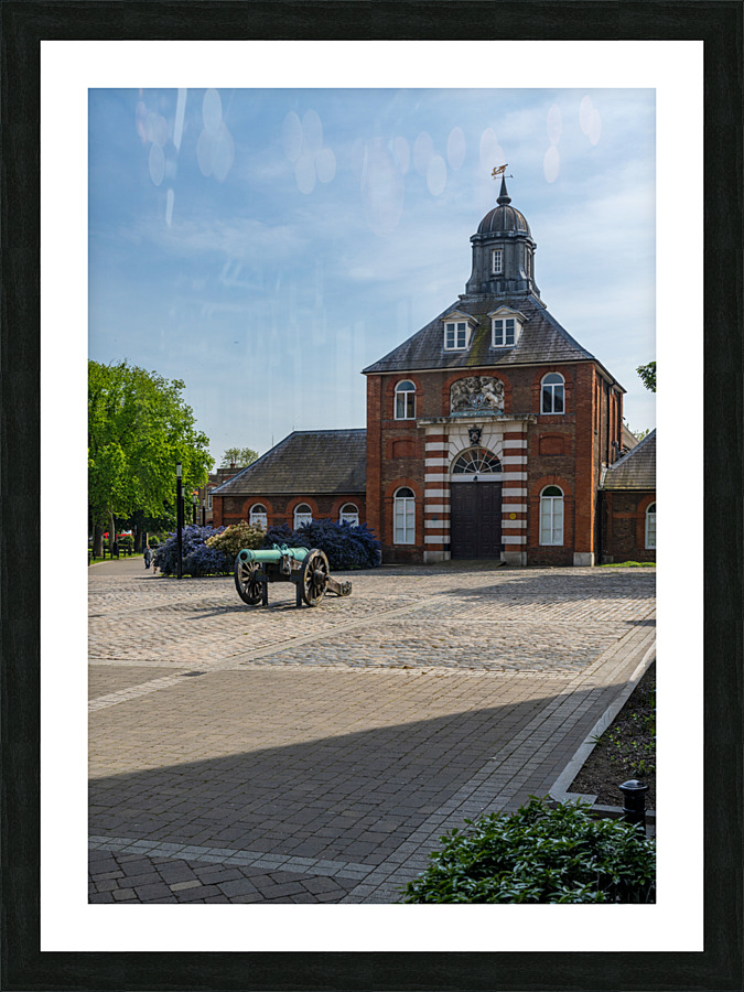 Spring at Royal Brass Foundry in Arsenal Riverside Picture Frame print