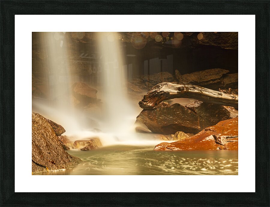 Douglas Falls near Blackwater Canyon trail near Thomas WV Picture Frame print