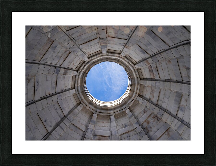Memorial in National Park for the Vicksburg siege in Mississippi Impression et Cadre photo
