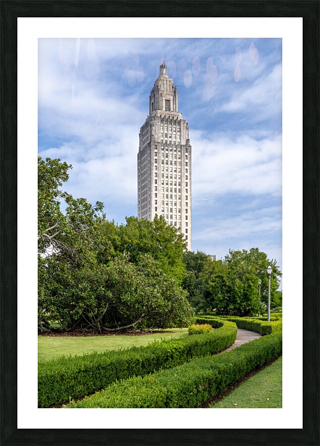 State Capitol building in Baton Rouge Louisiana Impression et Cadre photo