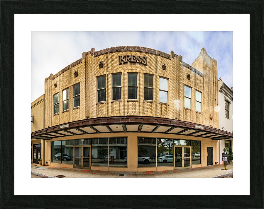SH Kress department store in Baton Rouge Louisiana site of Civil Picture Frame print