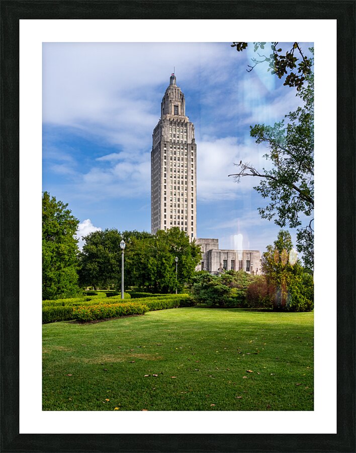 State Capitol building in Baton Rouge Louisiana Impression et Cadre photo