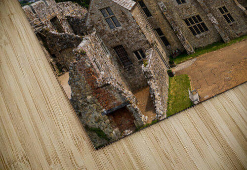 Interior buildings of Carisbrooke Castle on the Isle of Wight Steve Heap puzzle
