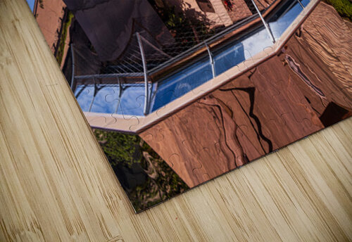 Reflective surface of the Vessel in Hudson Yards Manhattan Steve Heap puzzle