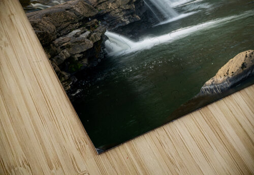 Cascades of the Valley Falls on a misty autumn day Steve Heap puzzle