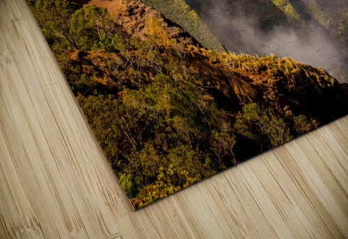 View of the fluted rocks of the Na Pali coastline Steve Heap puzzle