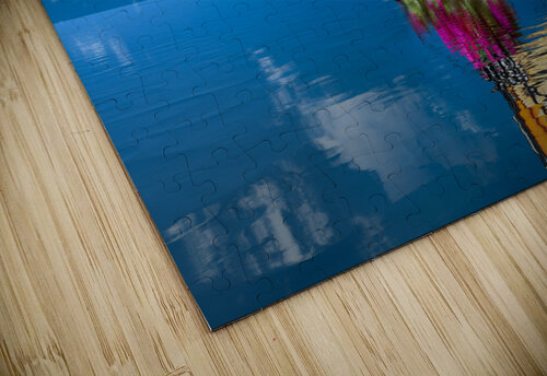 Sea level rise flooding the flowers for butterfly Steve Heap puzzle