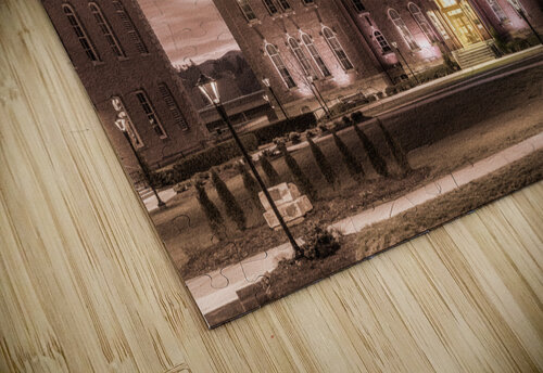 Woodburn Hall at West Virginia University in Morgantown WV Steve Heap puzzle