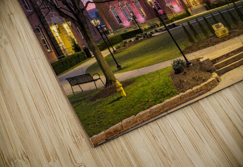 Woodburn Hall at West Virginia University in Morgantown WV Steve Heap puzzle