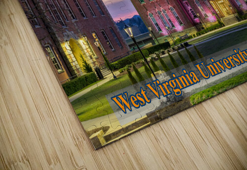 Woodburn Hall at West Virginia University in Morgantown WV Steve Heap puzzle