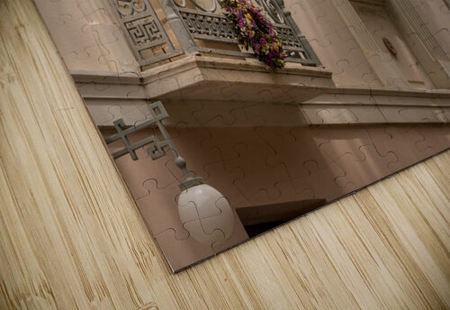 Statue on balcony in Plaka in Athens Steve Heap puzzle