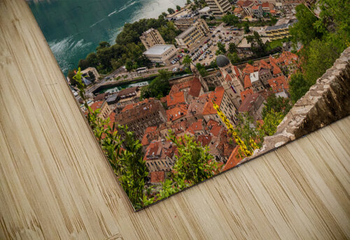 Steep path by church above Old town of Kotor Steve Heap puzzle