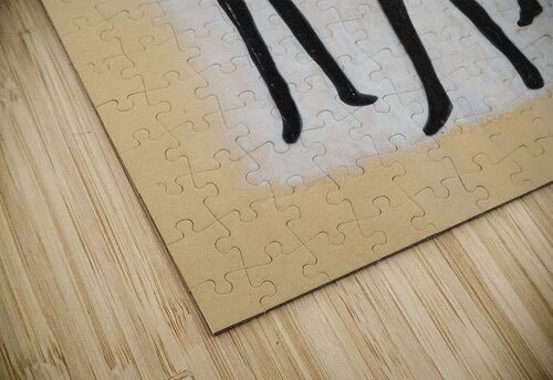 Wall painting of the pop group Muse  Steve Heap puzzle