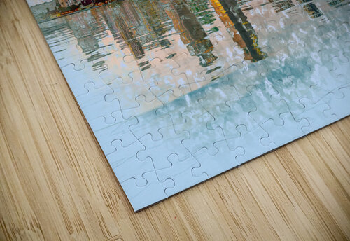 Sketch of San Diego Skyline at sunset  Steve Heap puzzle