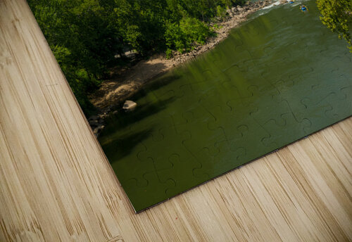 Rafters at the New River Gorge Bridge Steve Heap puzzle
