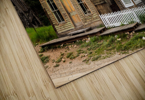 Main street in Ghost Town of St Elmo Steve Heap puzzle