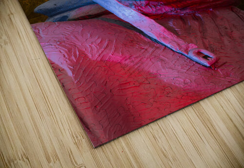 Close up of head of soldier statue in jungle Steve Heap puzzle