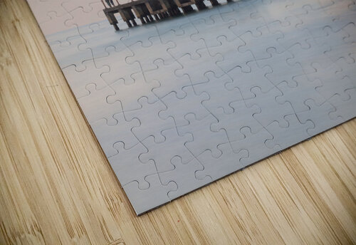 Sunrise over Hanalei Pier Kauai Hawaii Steve Heap puzzle