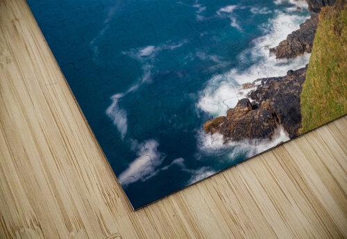 Long duration image of the ruins at Botallack tin mine Steve Heap puzzle