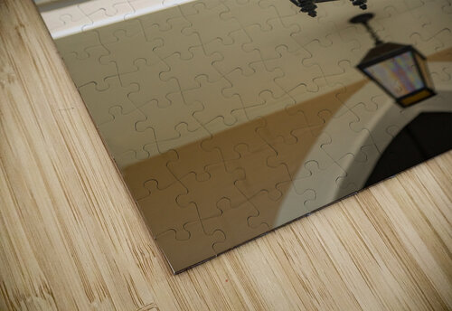 Antique lamp at entrance to synagogue Steve Heap puzzle