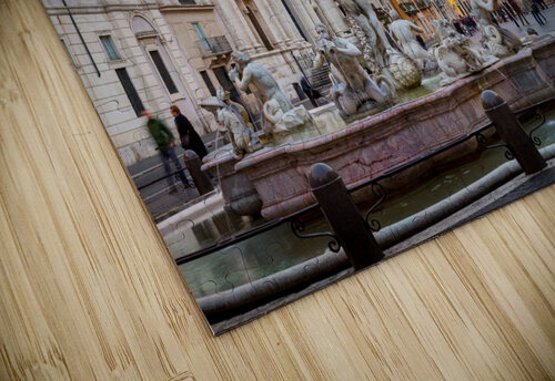 Dusk in famous Piazza Navona in Rome Steve Heap puzzle