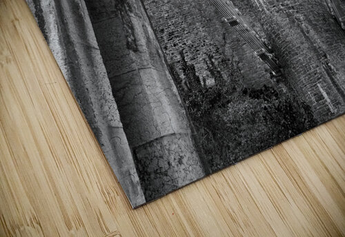 Thomas Telford suspension bridge in Conwy in black and white Steve Heap puzzle