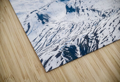 Majestic mountains of Thompson Pass rise over trees Steve Heap puzzle