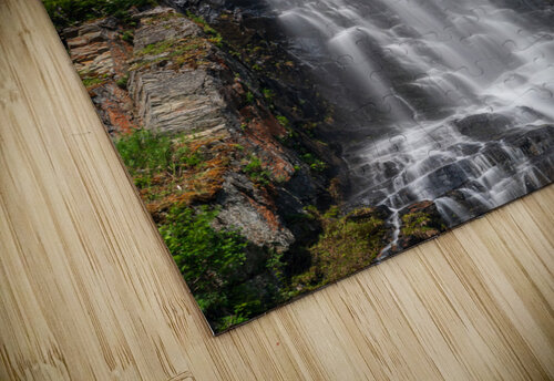 Dramatic waterfall of Horsetail Falls in Keystone Canyon Steve Heap puzzle