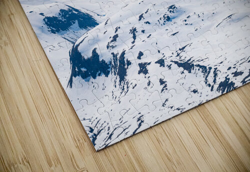 Majestic mountains of Thompson Pass rise over trees Steve Heap puzzle