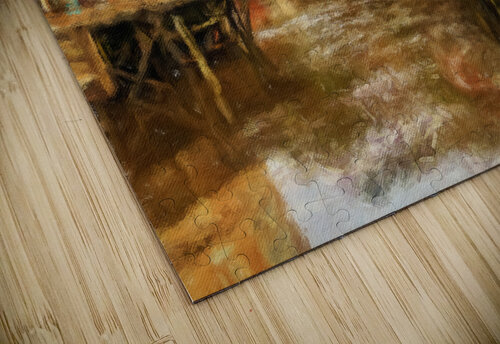 Impression of Creek Street in Ketchikan Alaska Steve Heap puzzle