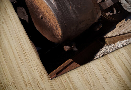 Mechanic checks 1916 Baldwin locomotive Steve Heap puzzle