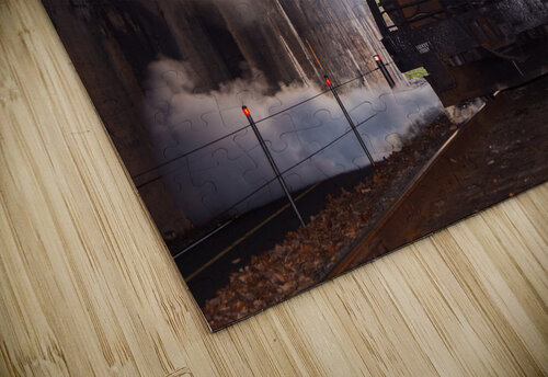 Dramatic 1916 Baldwin Steam locomotive enters tunnel Steve Heap puzzle