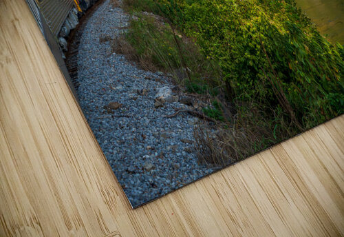 Diesel engine on train trip up gorge Steve Heap puzzle