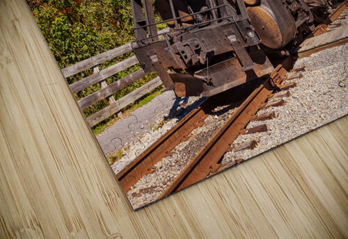 WMRR Steam train in Frostburg MD Steve Heap puzzle