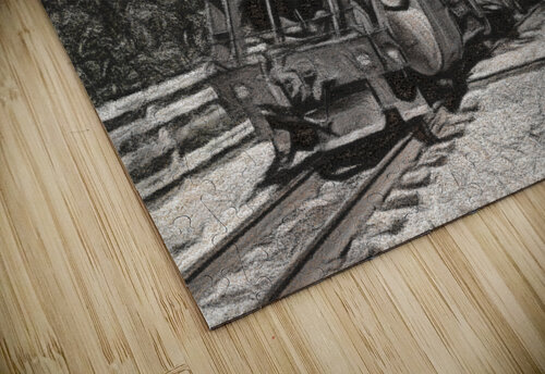 Charcoal WMSR Steam train in Frostburg Steve Heap puzzle