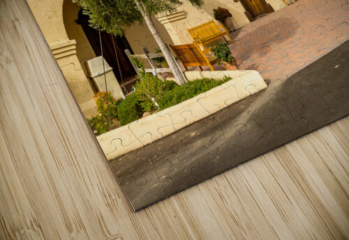 Cloudy day at Santa Ines Mission California Steve Heap puzzle