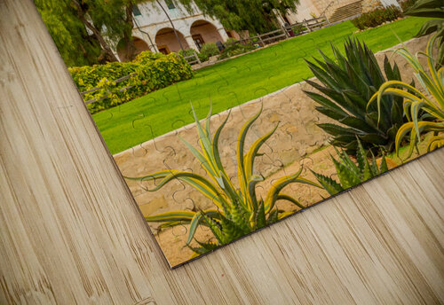 Cloudy stormy day at Santa Barbara Mission Steve Heap puzzle