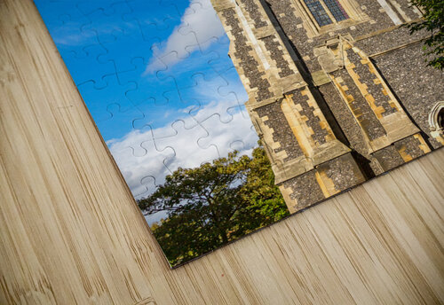 Unusual tower crown spire in Faversham Kent Steve Heap puzzle