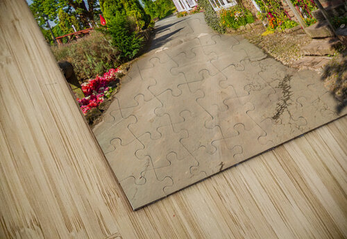 Ancient pub or restaurant on small road Steve Heap puzzle