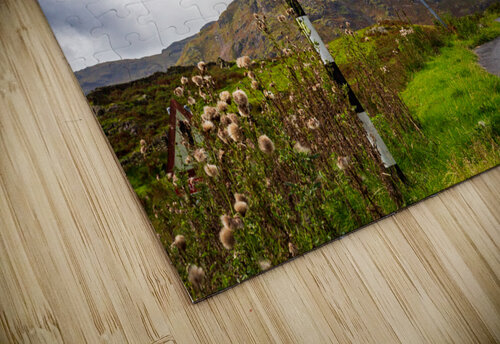 Langdale sign in english lake district Steve Heap puzzle
