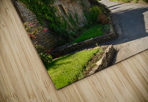 Old cotswold stone houses in Icomb Steve Heap puzzle