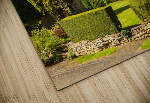 Old cotswold stone house in Icomb Steve Heap puzzle