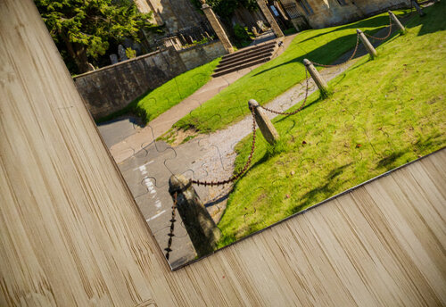 Church and gateway in Chipping Campden Steve Heap puzzle
