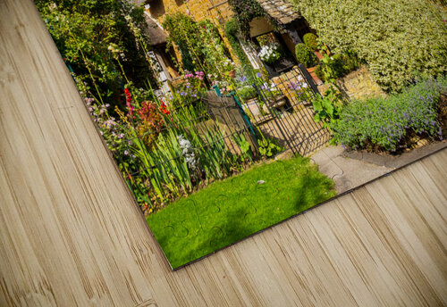 Old cotswold stone house in Ilmington Steve Heap puzzle