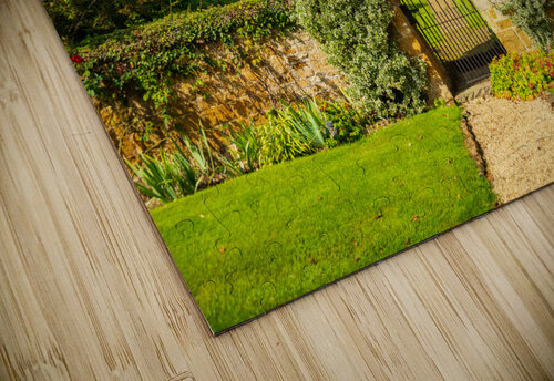 Old cotswold stone house in Ilmington Steve Heap puzzle