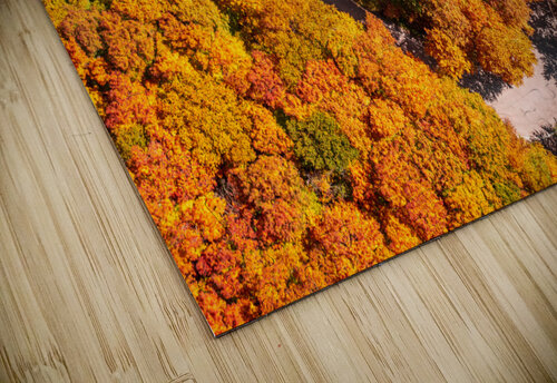 Aerial view of hairpin bend in Smugglers Notch Steve Heap puzzle